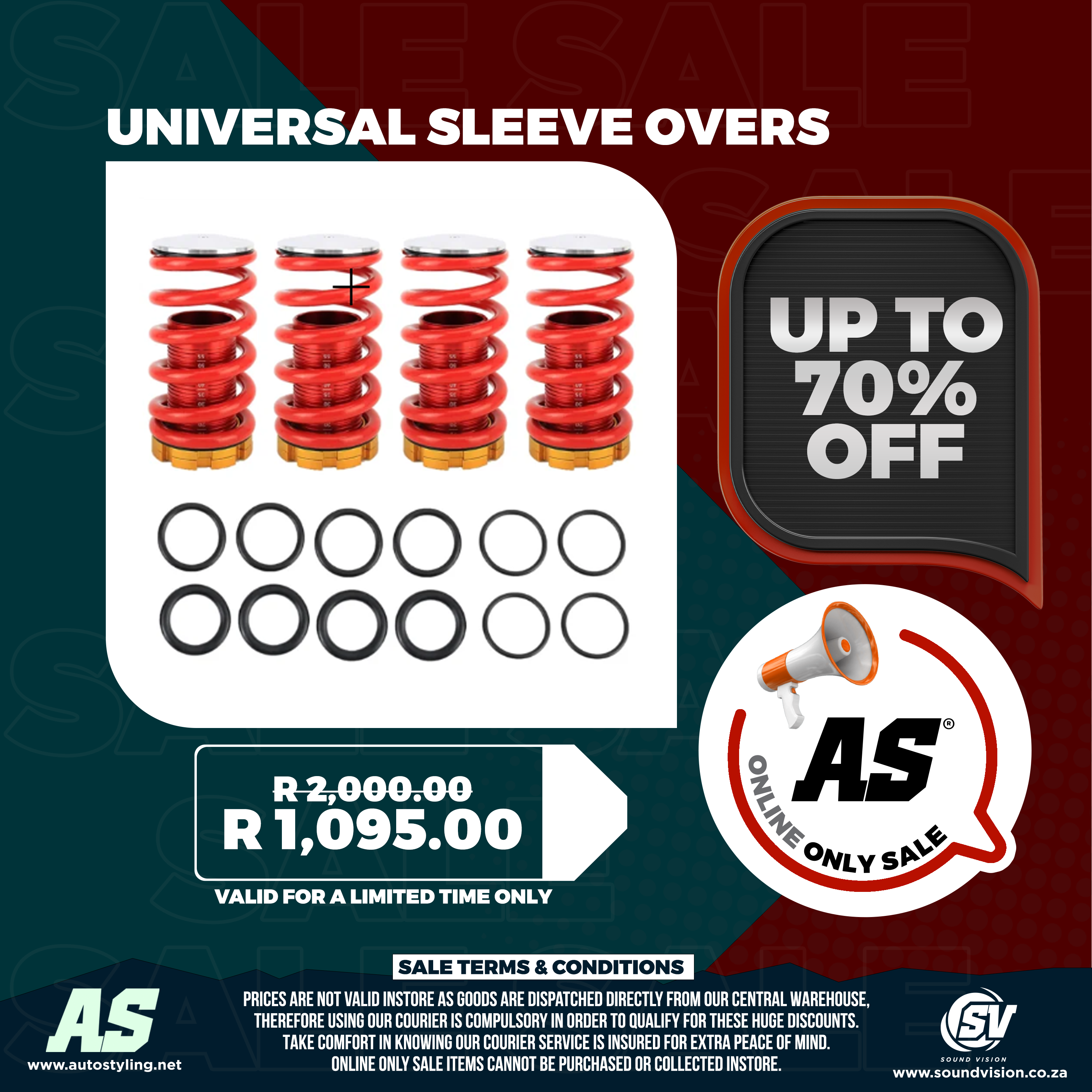 UNIVERSAL SLEEVE OVERS