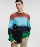 K/LOOM LEATHER BRIEFCASE