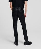 COATED SLIM JEANS