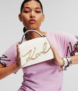 K/SIGNATURE SMALL CROSSBODY BAG