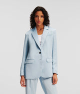 SATIN TAILORED BLAZER