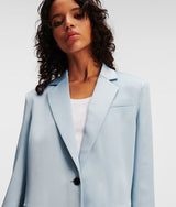 SATIN TAILORED BLAZER