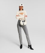 HIGH-RISE TAPERED JEANS