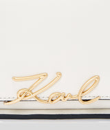 K/SIGNATURE TWO-WAY CROSSBODY BAG