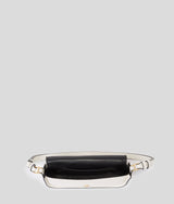 K/SIGNATURE TWO-WAY CROSSBODY BAG