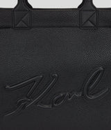 K/SKUARE GRAINY LARGE TOTE BAG