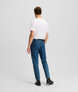LOGO TAPERED JEANS