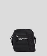 FAUX-LEATHER CROSSBODY BAG