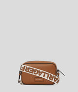 K/CIRCLE PERFORATED CROSSBODY BAG