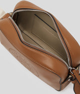 K/CIRCLE PERFORATED CROSSBODY BAG