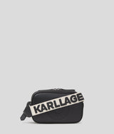 K/CIRCLE PERFORATED CROSSBODY BAG