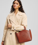 K/CIRCLE PERFORATED SMALL TOTE BAG