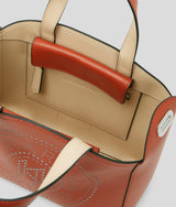 K/CIRCLE PERFORATED SMALL TOTE BAG