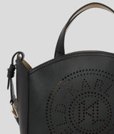 K/CIRCLE PERFORATED SMALL TOTE BAG