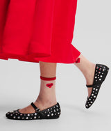 K/HEART MESH SOCKS – 2-PACK