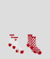 K/HEART MESH SOCKS – 2-PACK