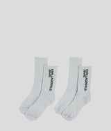 METALLIC SOCKS - 2-PACK