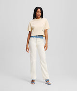 HIGH-RISE OMBRÉ STRAIGHT JEANS