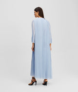 PLEATED MAXI DRESS