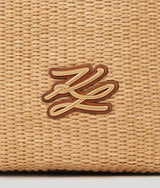 K/Autograph woven small bucket bag