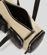 UTILITY CANVAS SHOULDER BAG