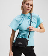 K/SIGNATURE NYLON CROSSBODY POUCH