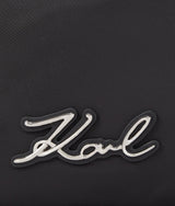 K/SIGNATURE NYLON CROSSBODY POUCH