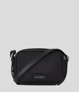 K/SIGNATURE NYLON CROSSBODY POUCH