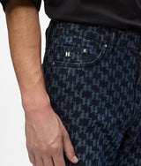 All-over Monogram jeans