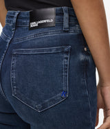 High-rise skinny jeans