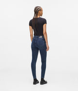 High-rise skinny jeans