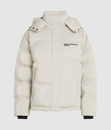 Pearlised puffer jacket