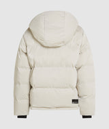 Pearlised puffer jacket