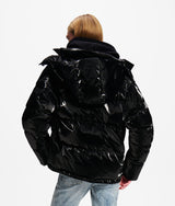 Pearlised puffer jacket