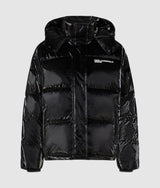 Pearlised puffer jacket
