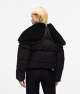 All-over-print puffer jacket