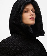 All-over-print puffer jacket