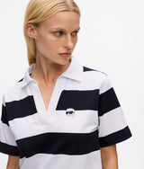 Ikon stripe polo shirt