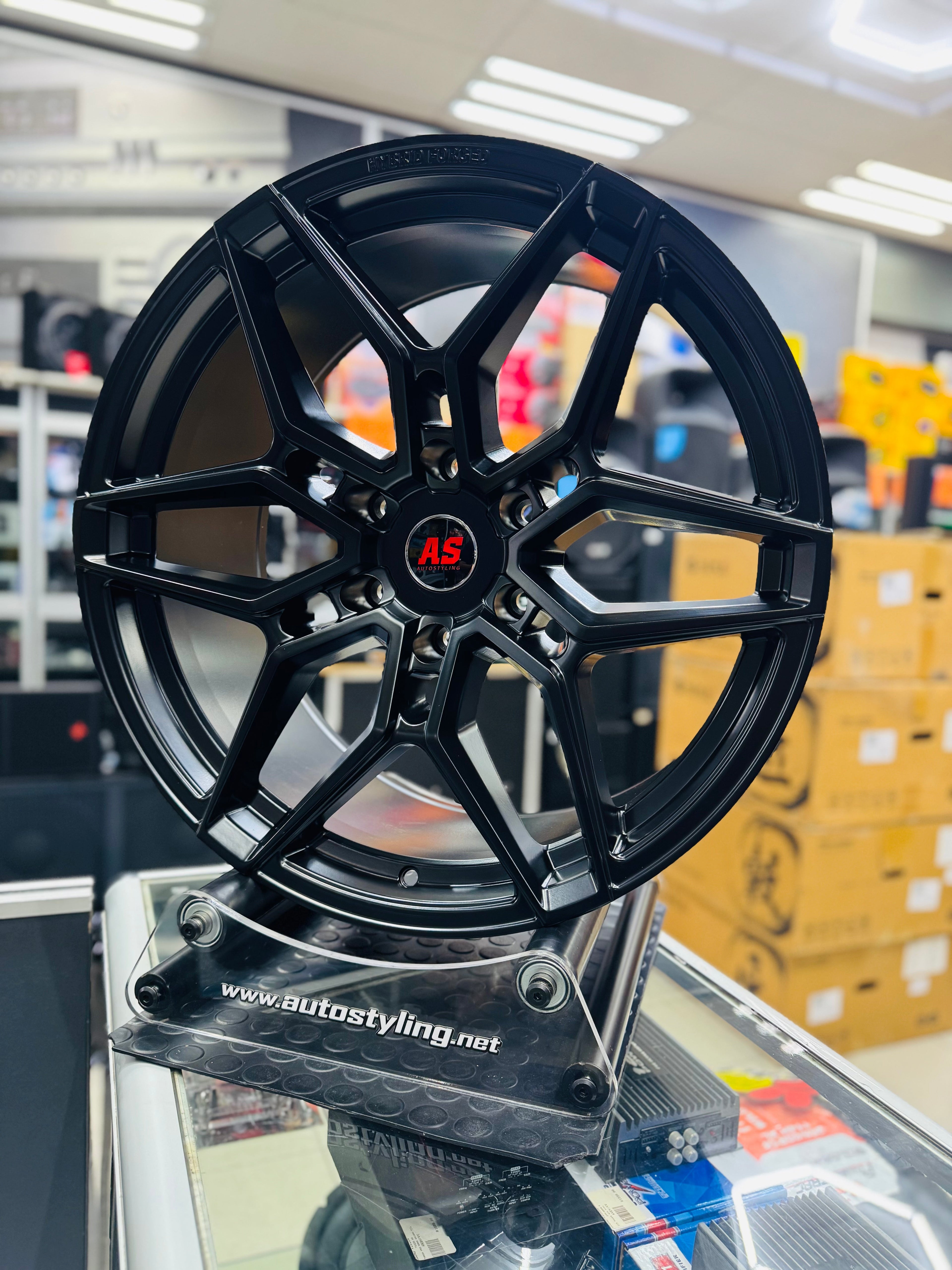 20” AS-F32FBX028 6/139 BLACK BAKKIE RIMS