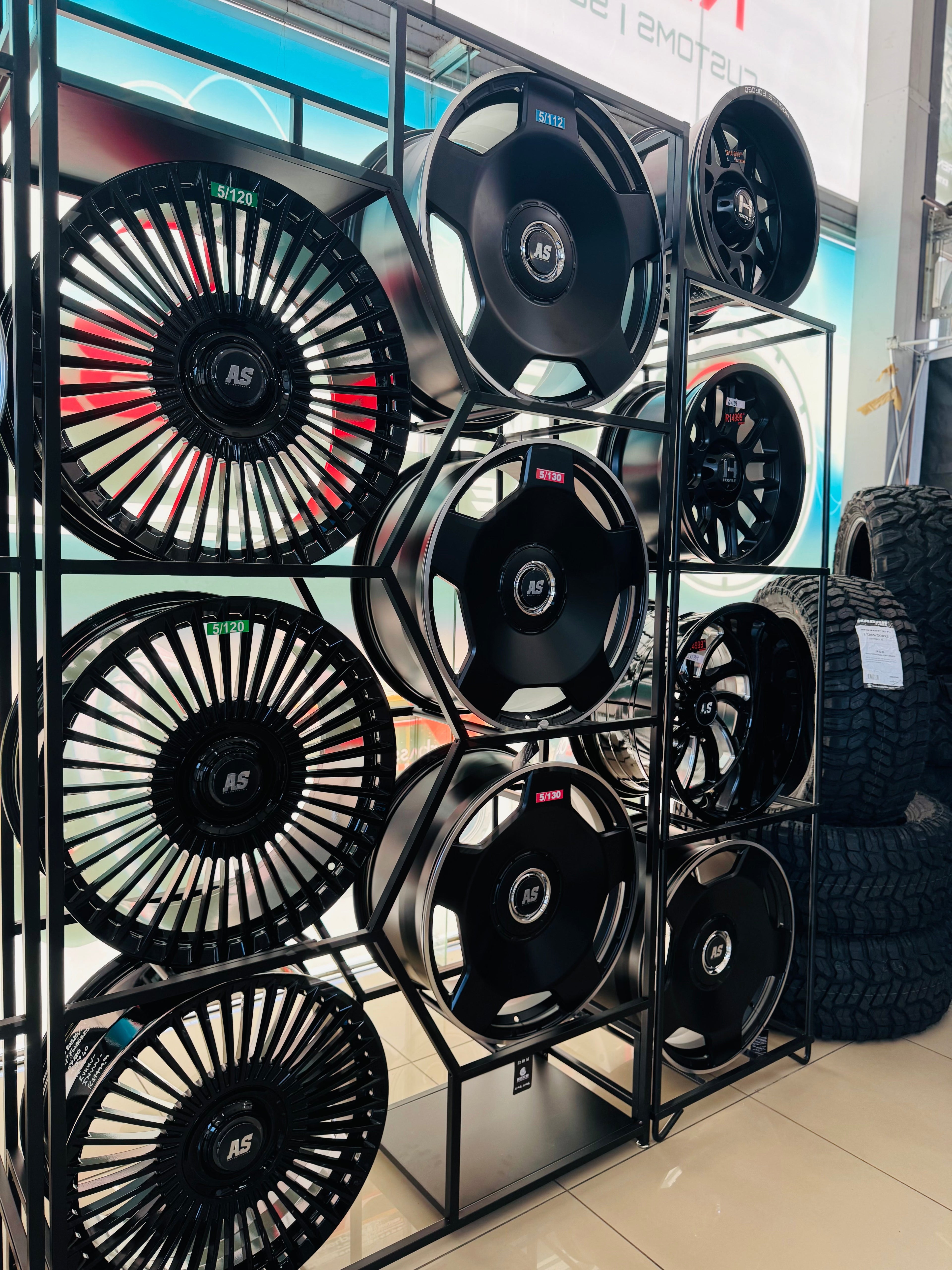 22” MB 5/112 FORGED MATT BLACK