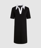 Signature collar polo dress