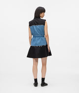 Denim bodice dress
