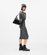 Large buckle shoulder bag