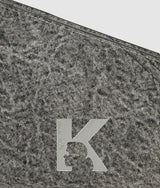 Geo denim shoulder bag