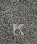 Geo small denim tote bag