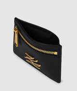 K/Autograph cardholder with zip
