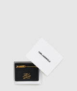 K/Autograph cardholder with zip