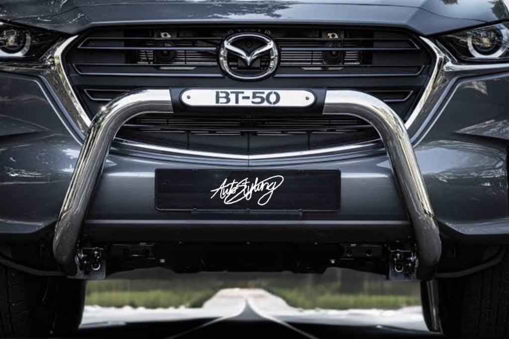 MAZDA BT50 2021+ NUDGE BAR CHROME