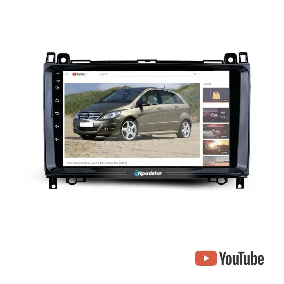 Benz W906 Sprinter (06-12) - 9 Inch Roadstar Android Entertainment & GPS System