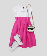 GIRLS COLOR-BLOCK PARTY DRESS